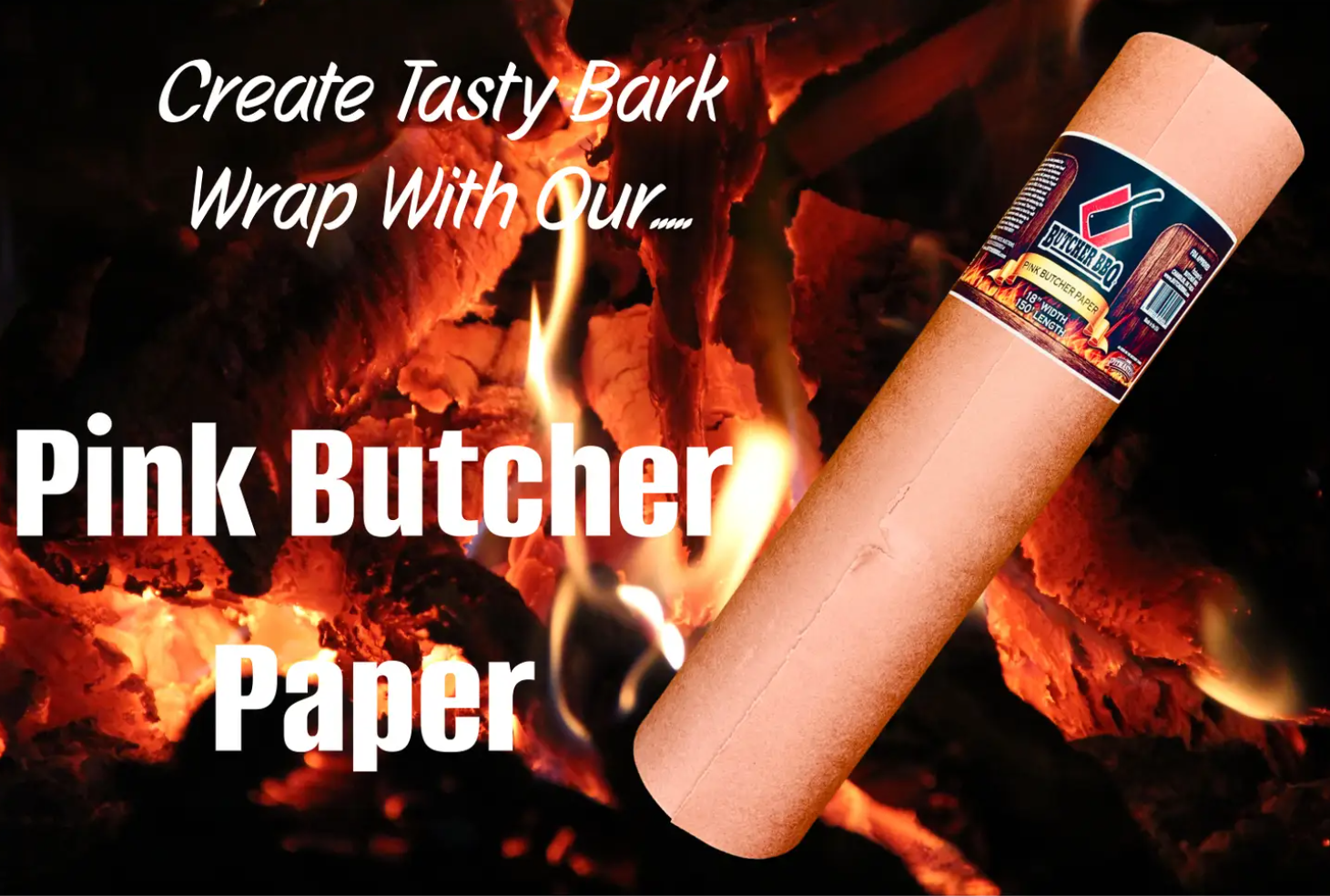 Hardcore Carnivore Peach Paper BBQ Butcher Paper Roll