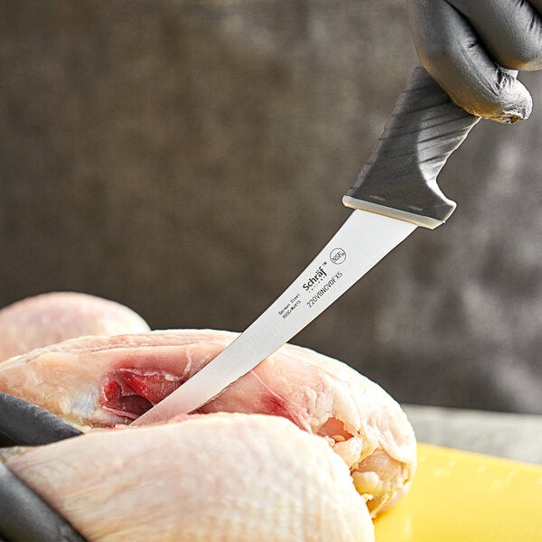 Schraf 7-Piece Butcher Knife Set with TPRgrip Handles