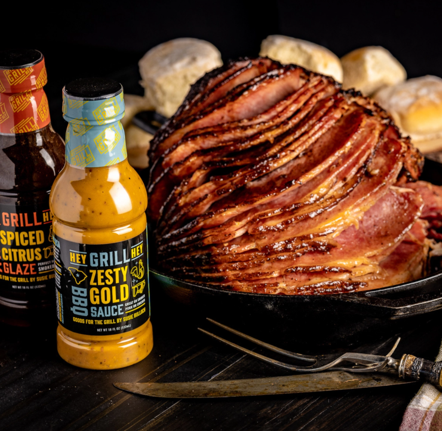 Hey Grill Hey Zesty Gold BBQ Sauce